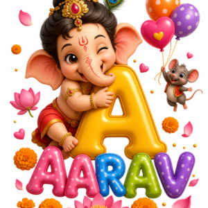 Lord Ganesh Custom Kid Tees